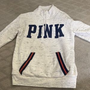 PINK  Victoria’s Secret 1/2 zip size XS